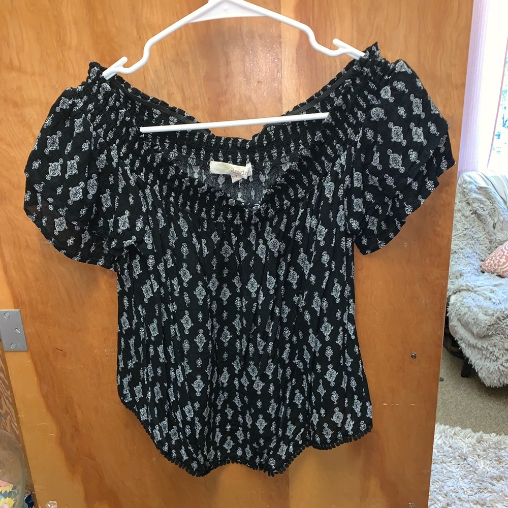 Off the shoulder shirt